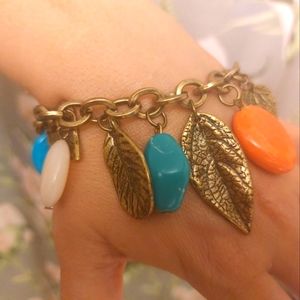 Fall Leaves Boho Bracelet